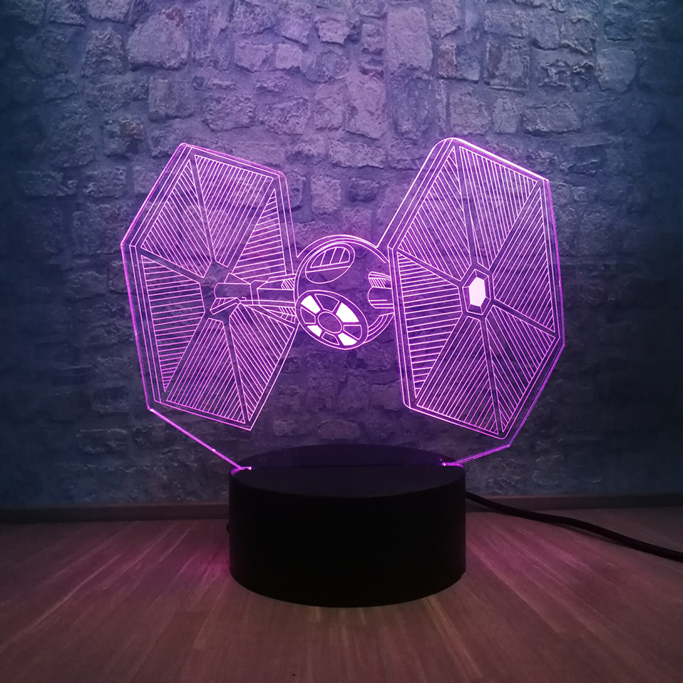 3D Светильник Космический истребитель 3D Светильник Космический истребитель