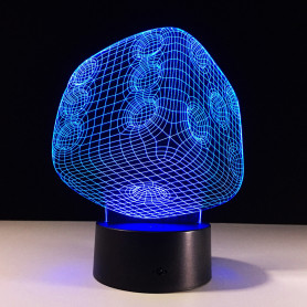 3D Светильник Игральная кость-2