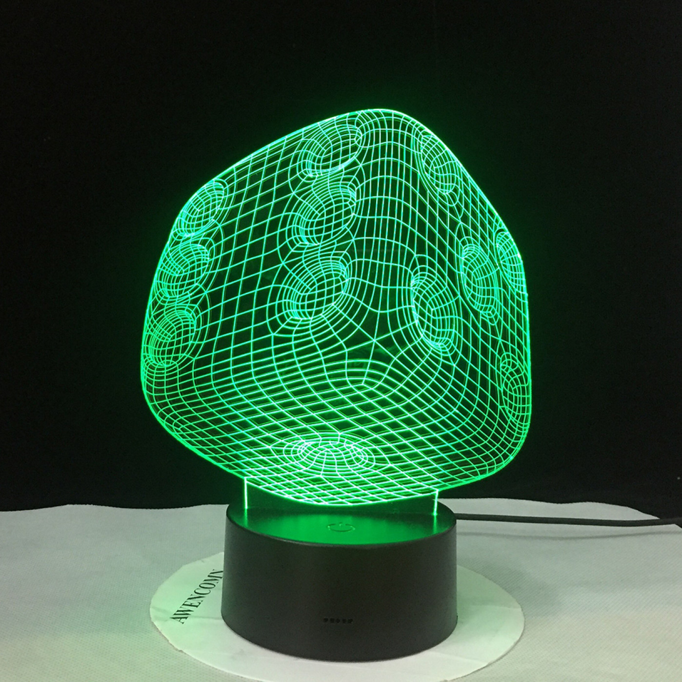 3D Светильник Игральная кость