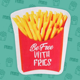 Пляжное полотенце Картошка фри Пляжное полотенце Картошка фри