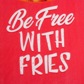 Пляжное полотенце Картошка фри-2 Пляжное полотенце Картошка фри-2