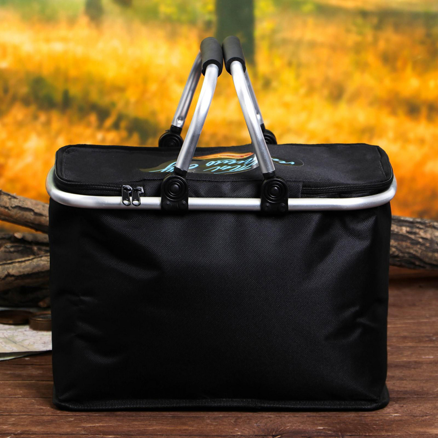 Термосумка с каркасом Ты любишь еду 20 л