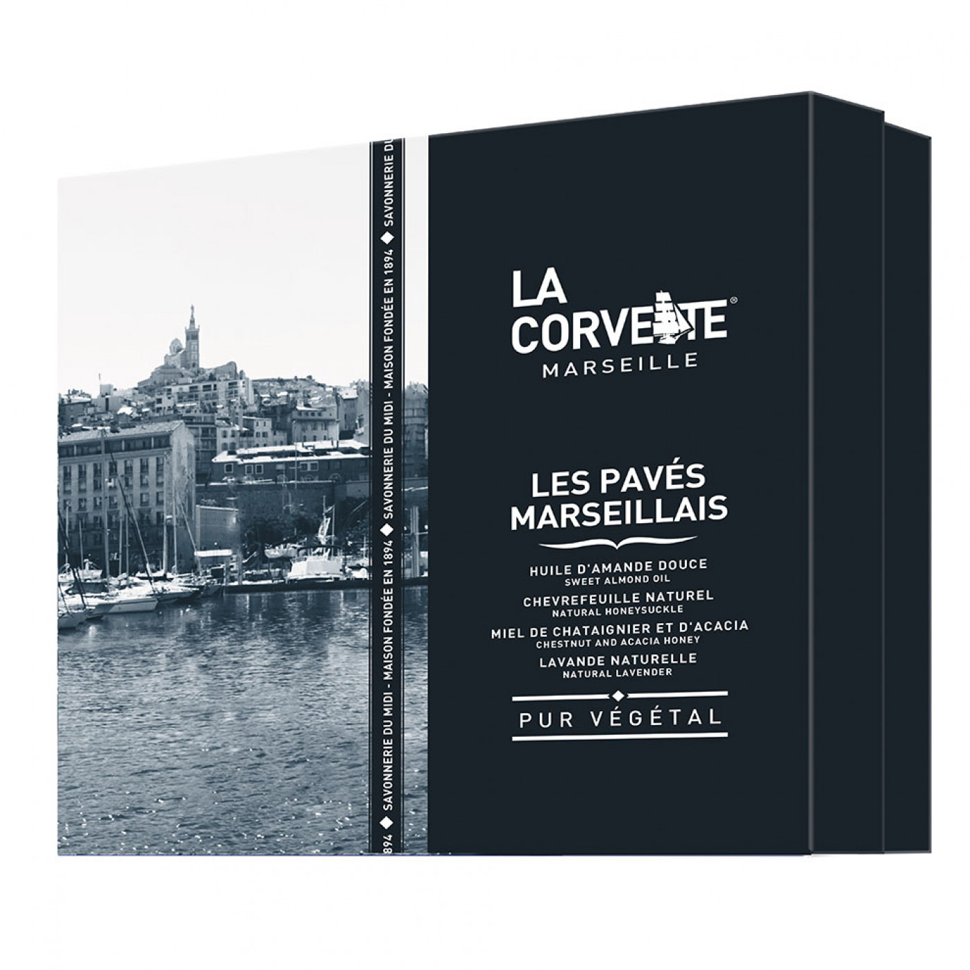 Набор прованского мыла La Corvette 4 х 125 гр.