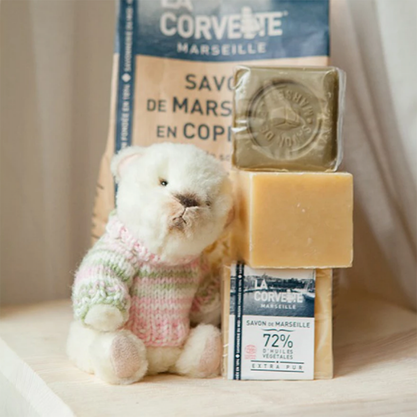 Набор прованского мыла La Corvette 4 х 125 гр.