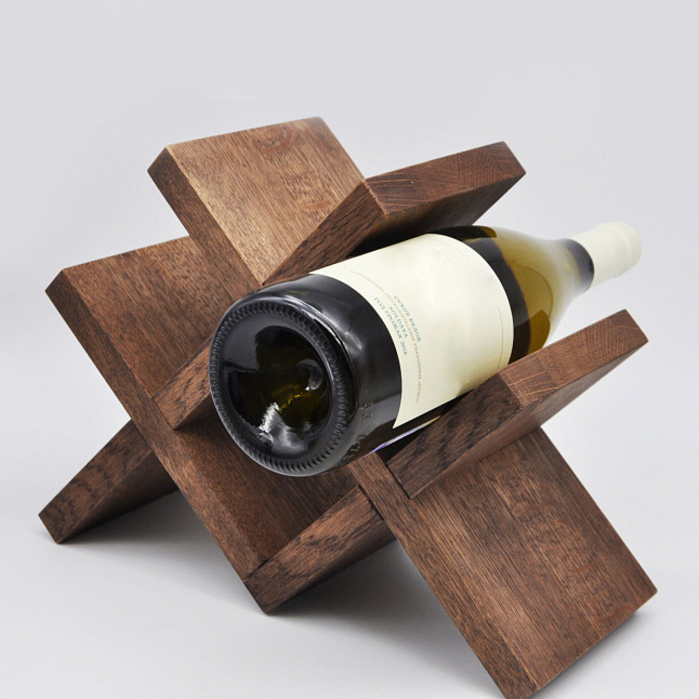 Деревянная подставка для хранения бутылок Akwood