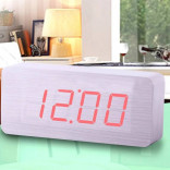 Деревянные часы Eco Clock (разные цвета)