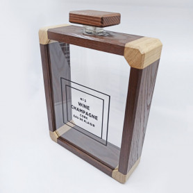 Копилка для пробок Chanel темное дерево-2