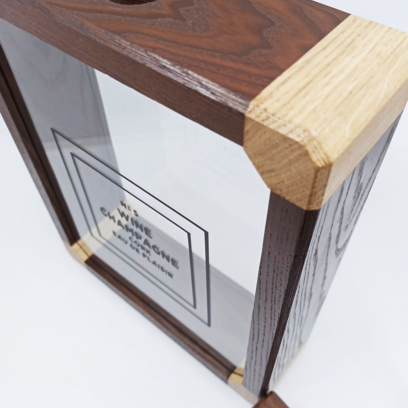 Копилка для пробок Chanel темное дерево