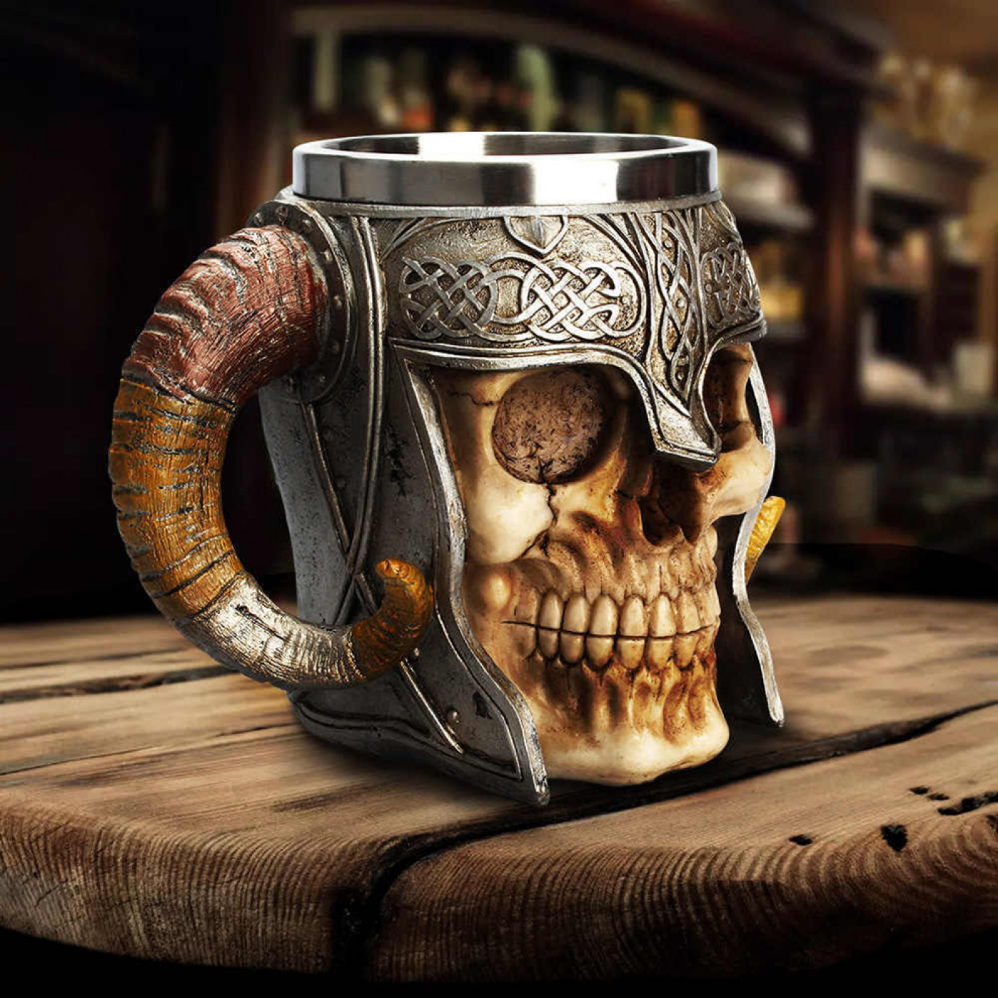 Кружка Череп викинга