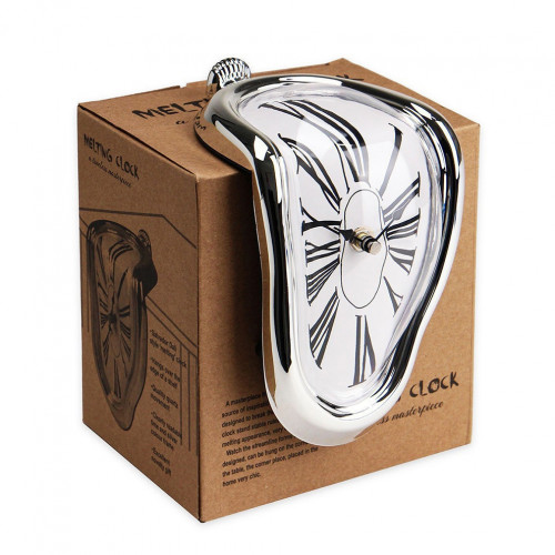 Стекающие часы в стиле Сальвадора Дали от Magicmag.net