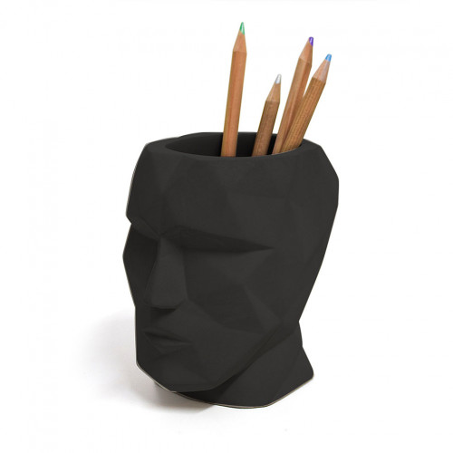 

Подставка для канцелярских принадлежностей The Head черный