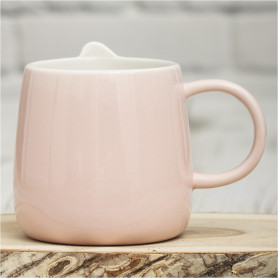 Кружка Котик с хвостиком розовый-2