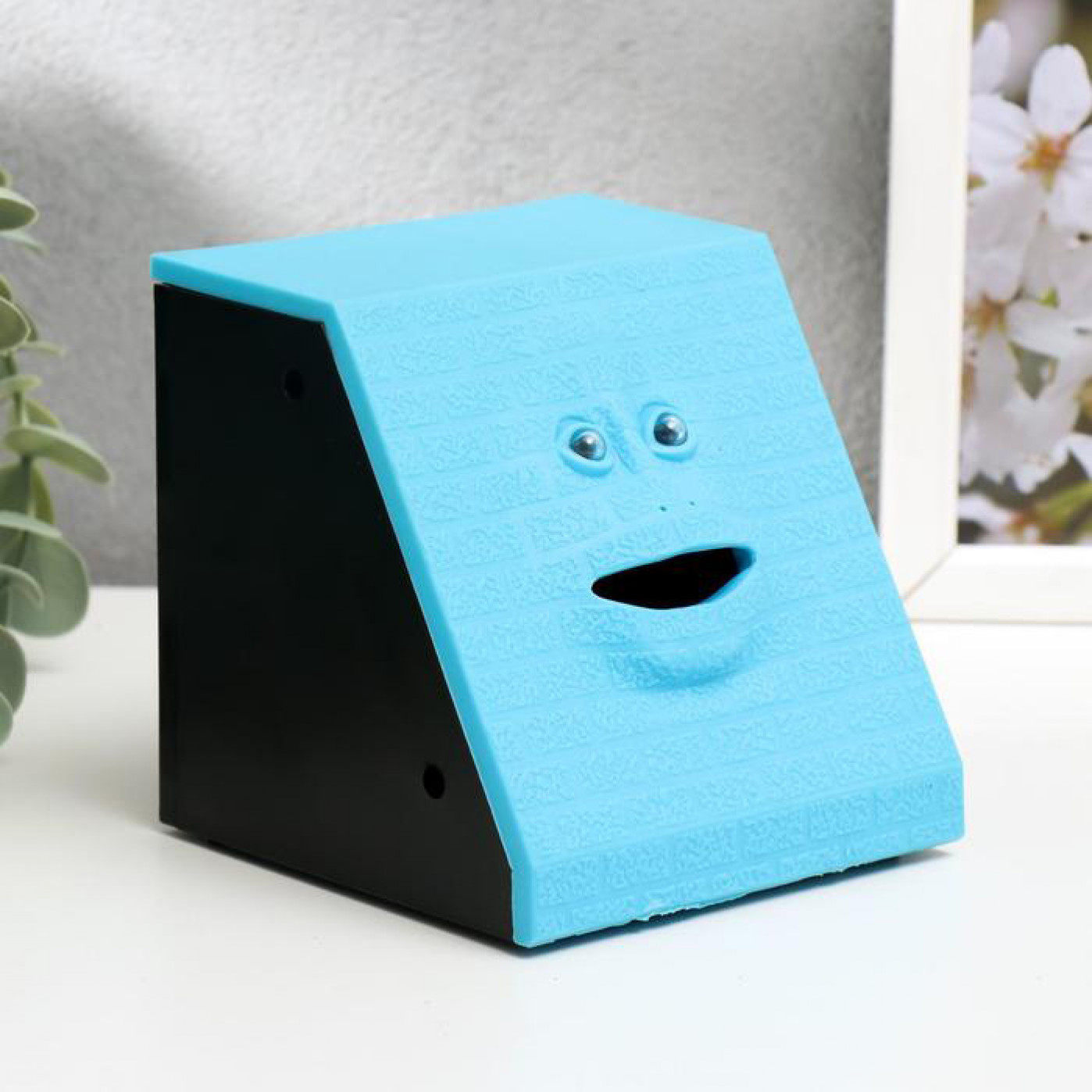 Жующая копилка Face Bank синяя