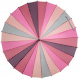 Механический зонт-трость Спектр розовый