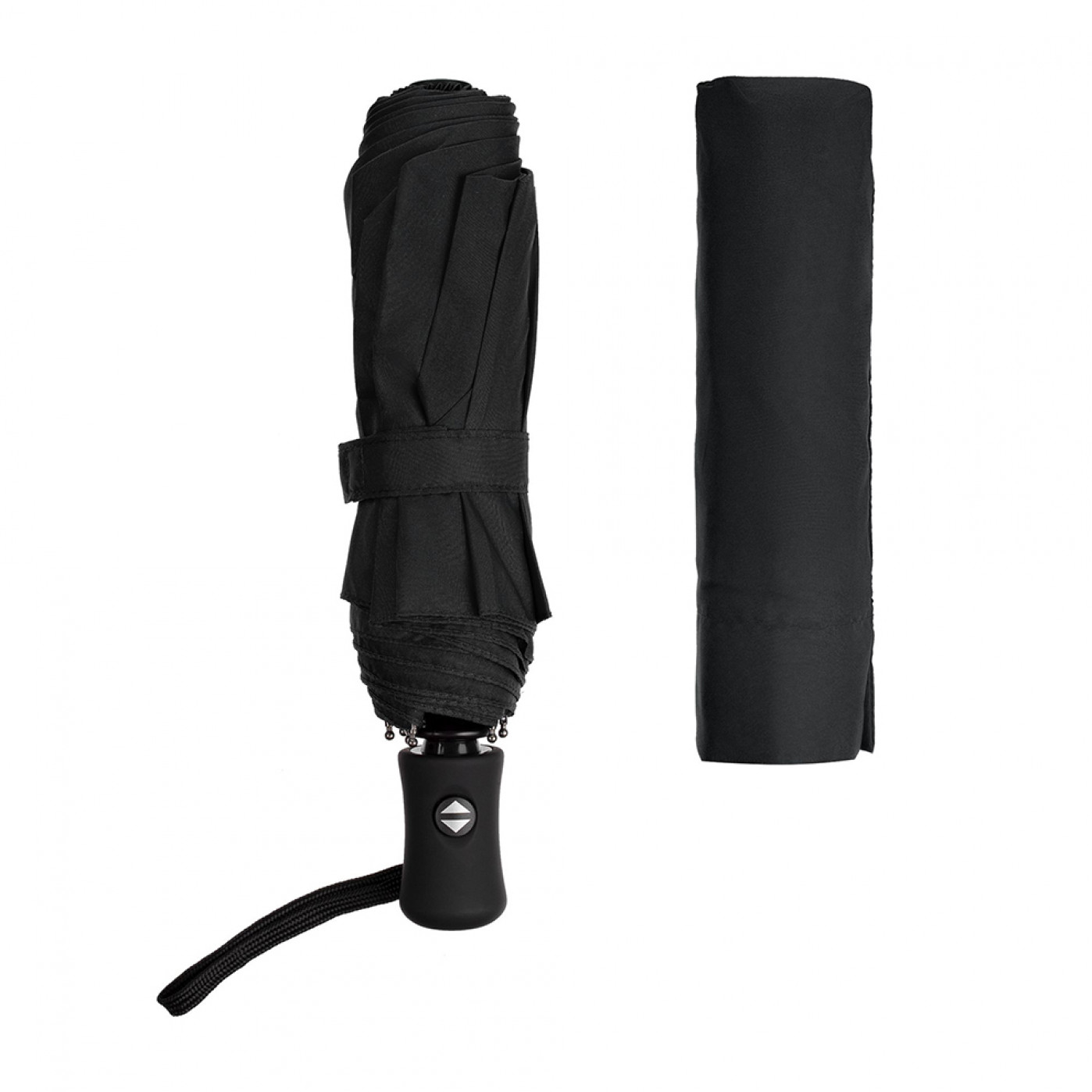 Складной зонт-автомат Darth Vader черный