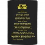 Обложка для паспорта Star Wars Title черная