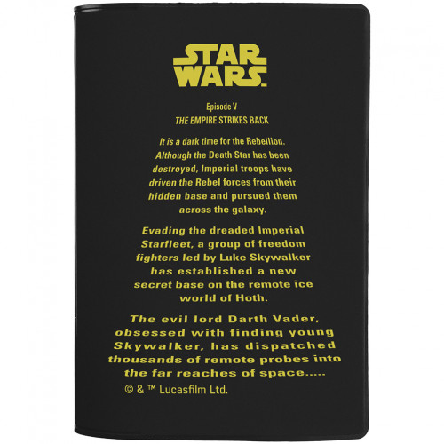 Обложка для паспорта Star Wars Title черная от Magicmag.net