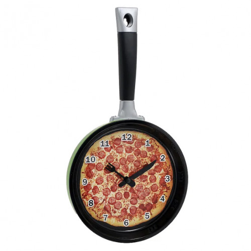 Настенные часы Сковорода с пиццей от Magicmag.net