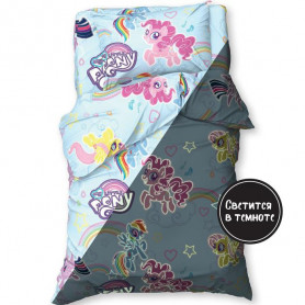 Постельное белье My Little Pony Neon Series 1,5 сп.