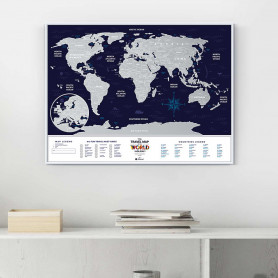 Скретч карта мира Travel Map Holiday-2
