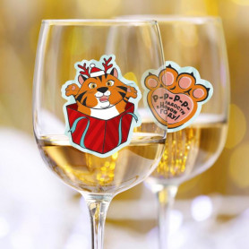 Набор наклеек для бокалов Радости Набор наклеек для бокалов Радости