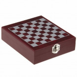 Винный набор с мини-шахматами