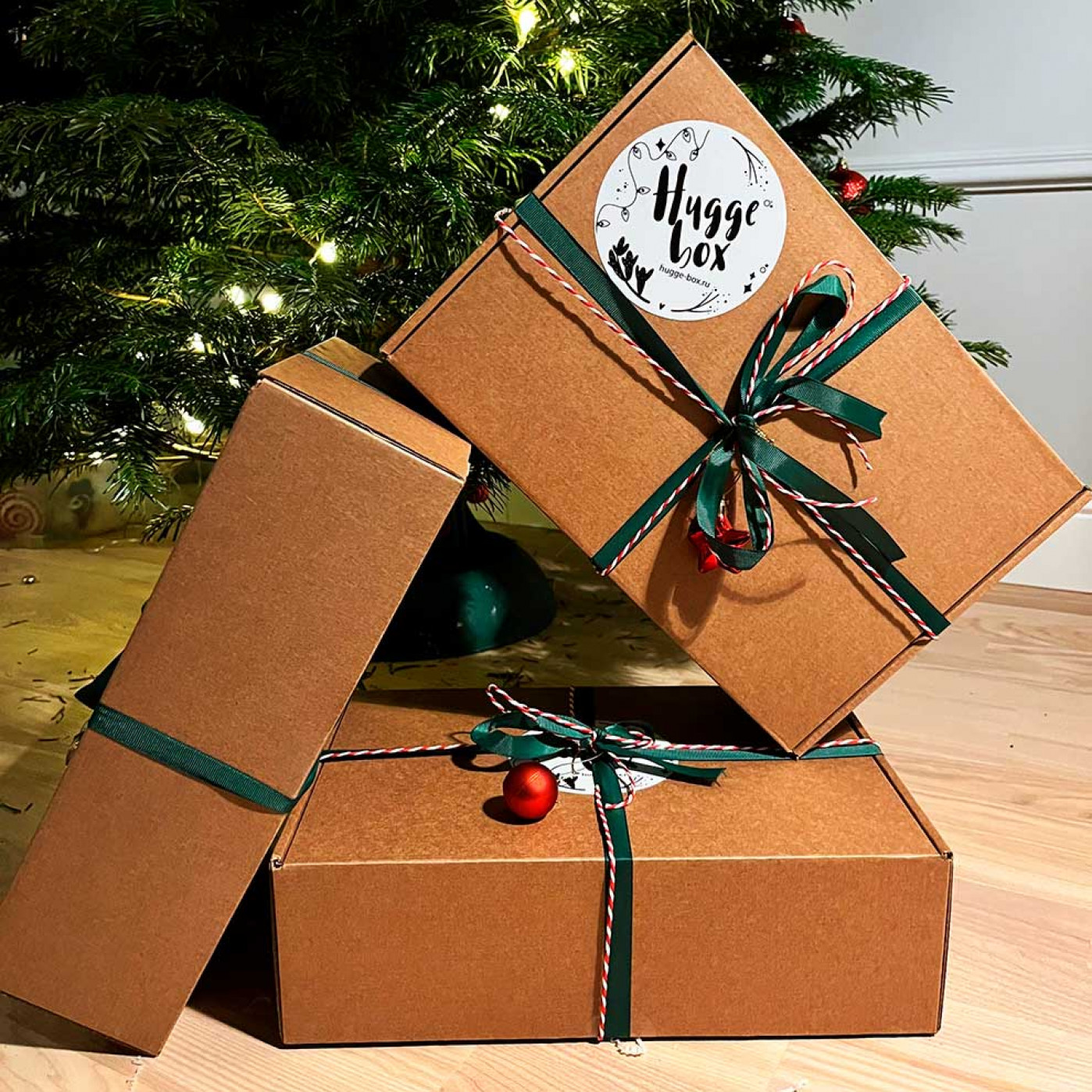 Набор для праздничной росписи окон Hugge Box