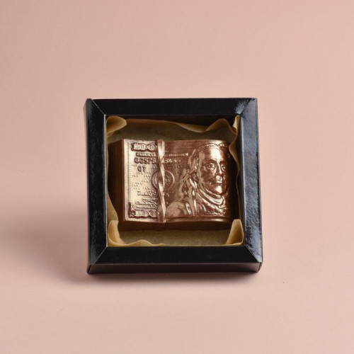 Медаль из крафтового шоколада &quot;К деньгам&quot; от Magicmag.net