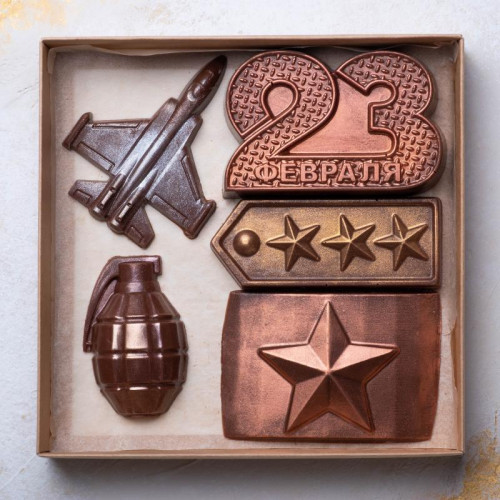 

Подарочный набор шоколада С 23 февраля