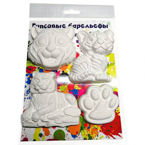 

Набор фигурок для раскраски Тигрята