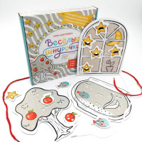 Игра Веселые шнурочки Завяжи и сосчитай-2