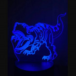 3D Cветильник Динозавры
