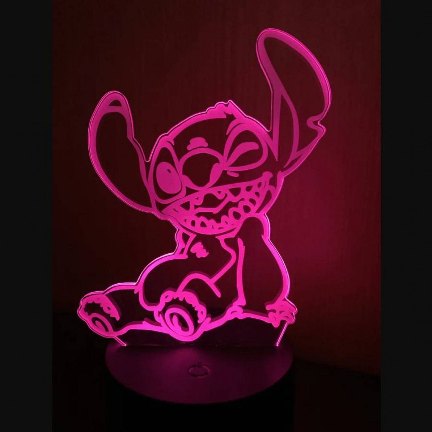 3D Cветильник Симба и Стич