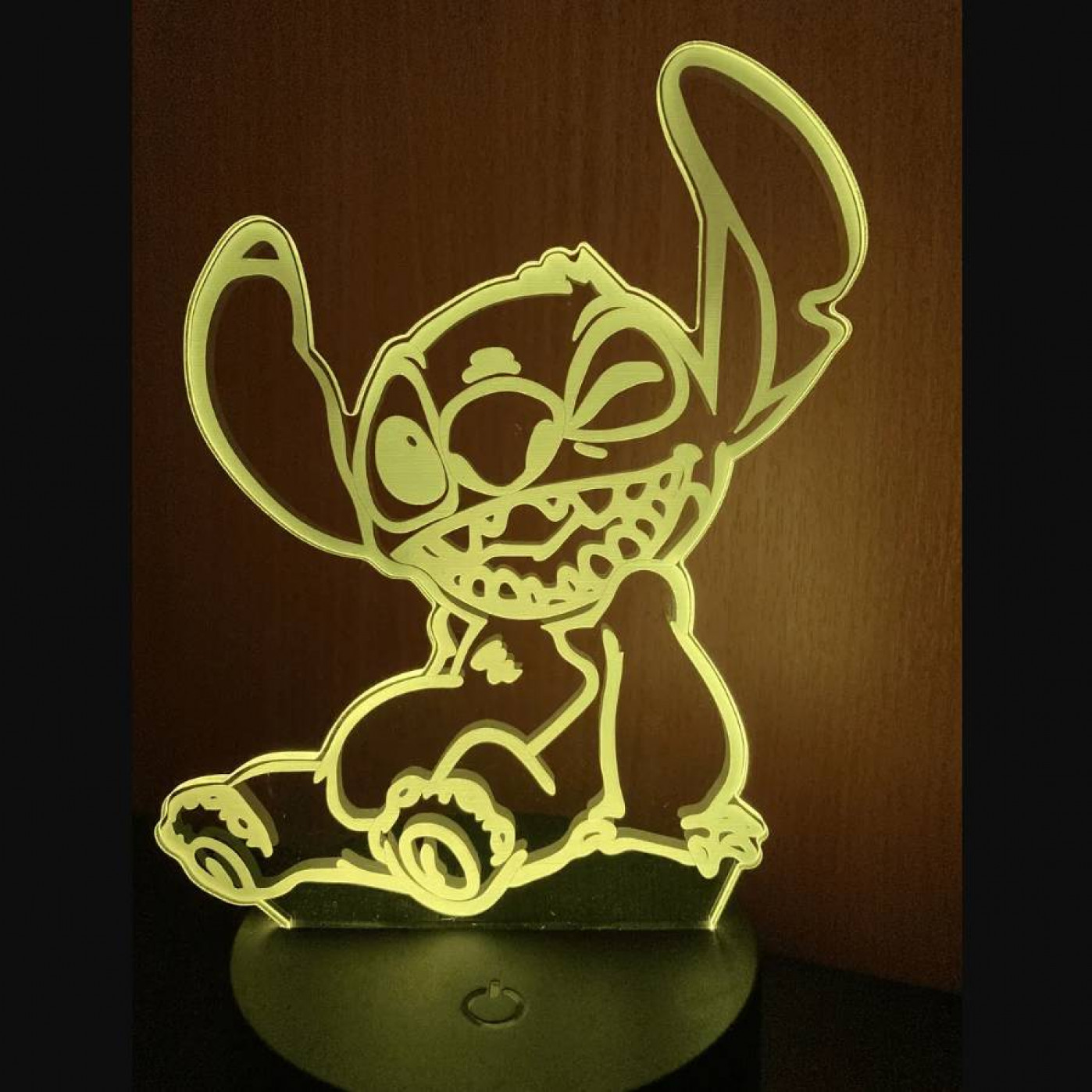 3D Cветильник Симба и Стич