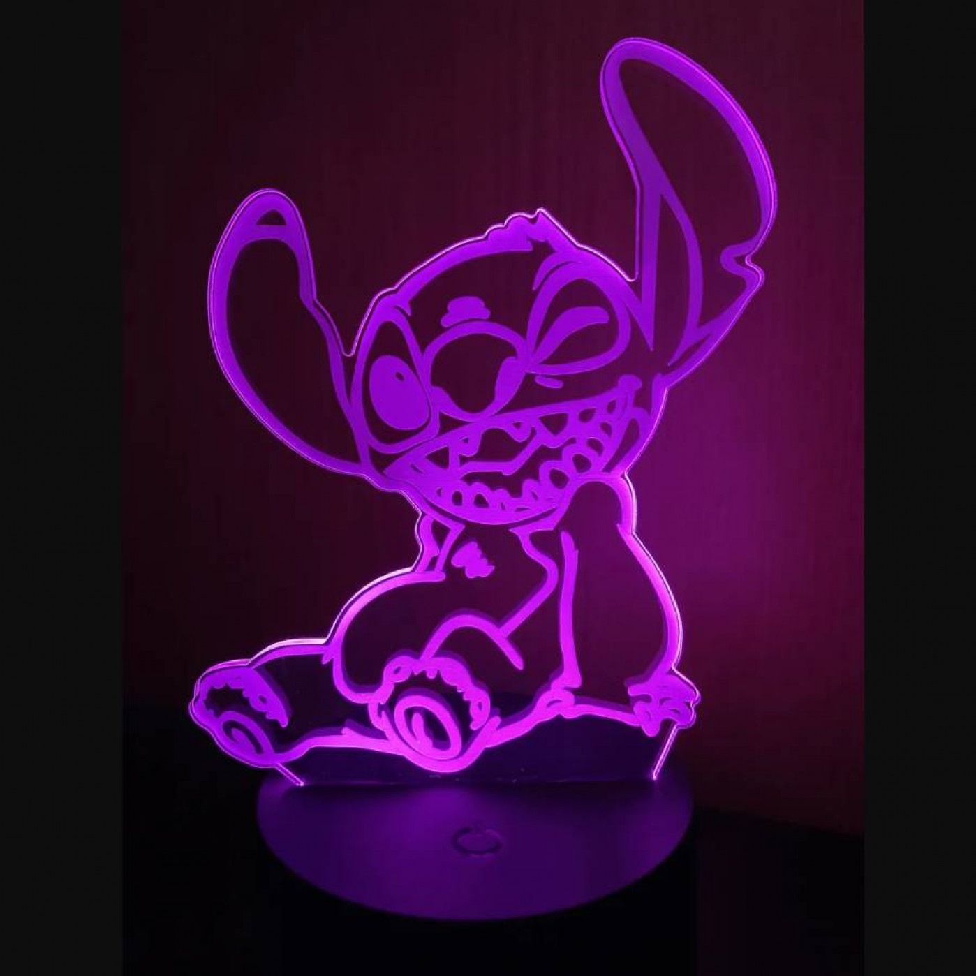 3D Cветильник Симба и Стич