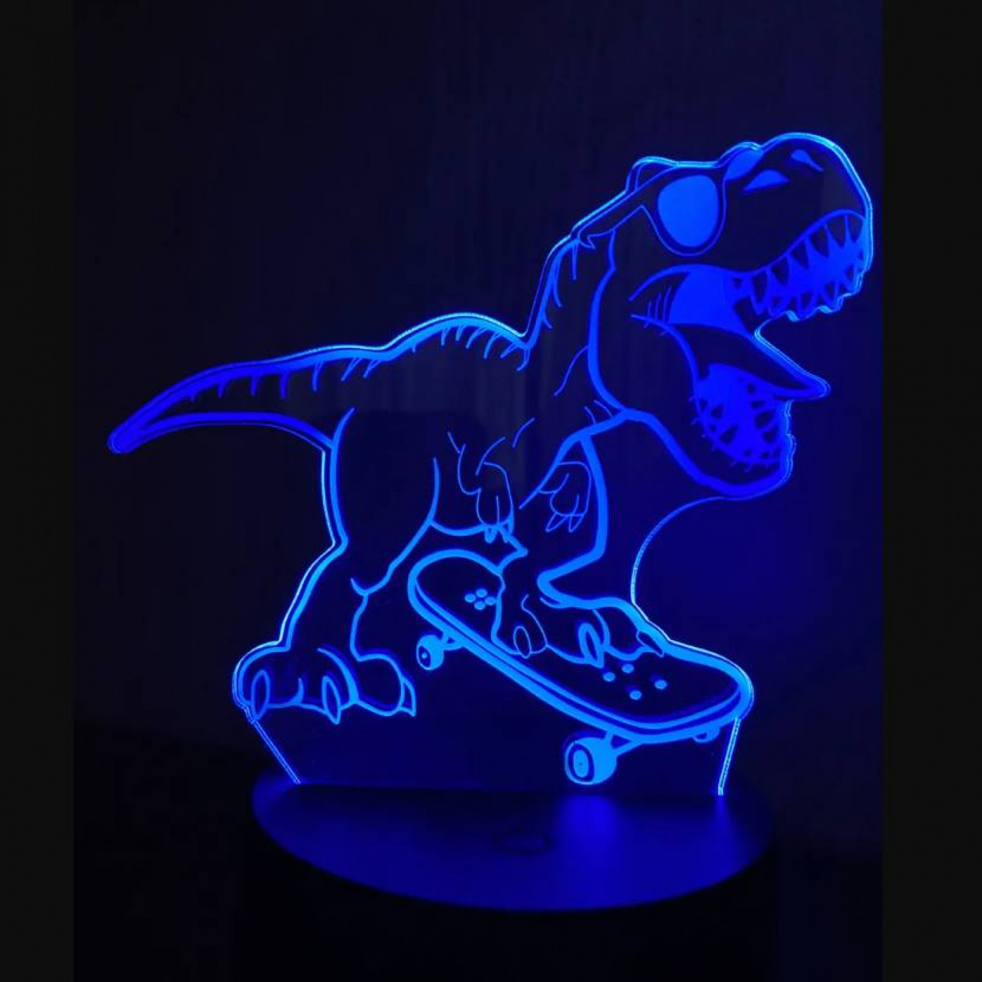 3D Cветильник Крутые динозавры