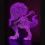 3D Cветильник Крутые динозавры