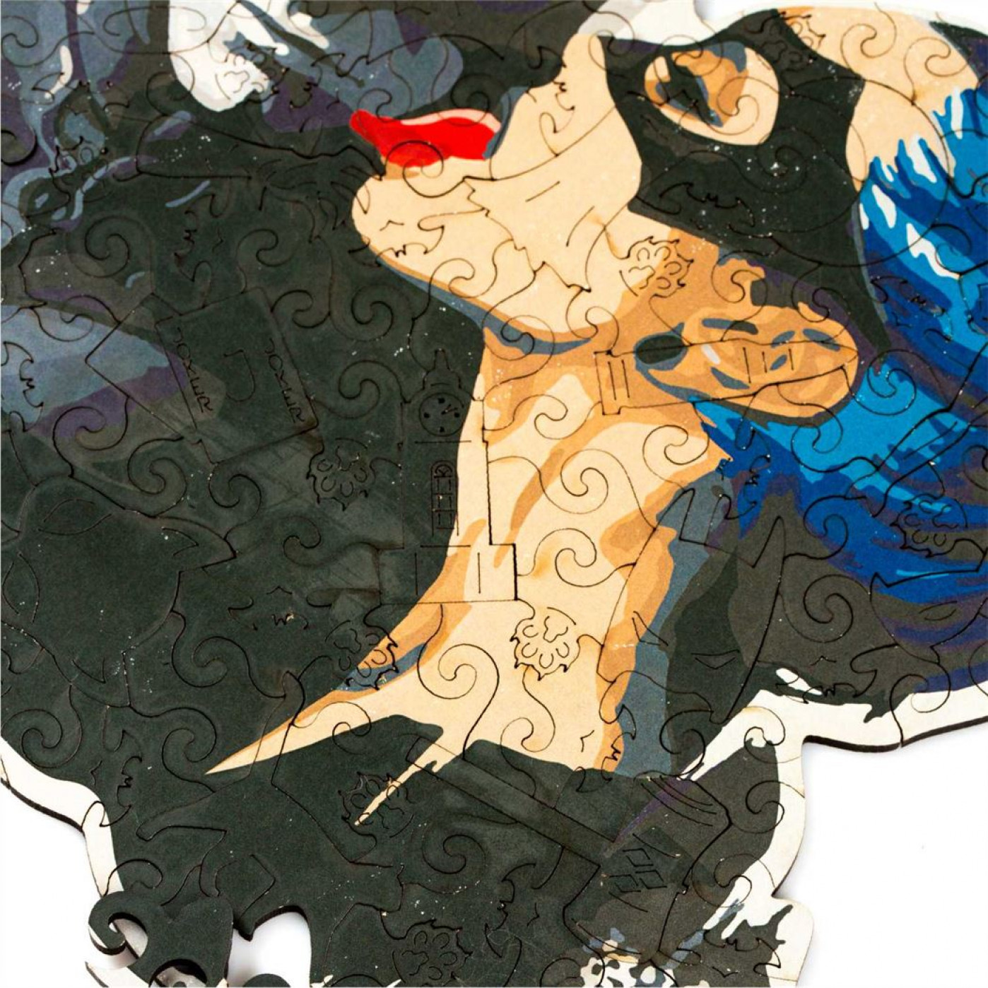 Деревянный пазл Бэтмен (М) 27 х 25 см.