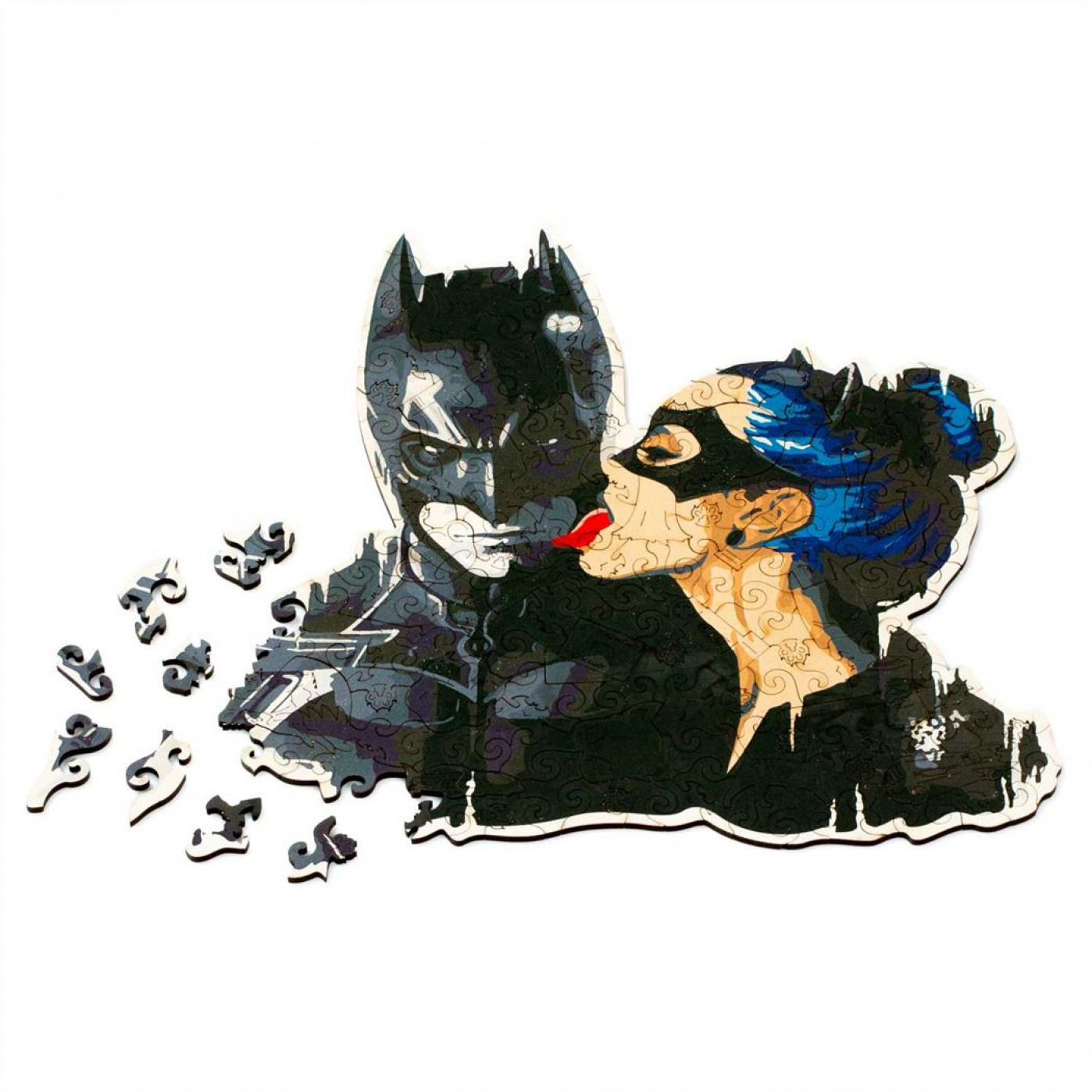 Деревянный пазл Бэтмен (М) 27 х 25 см.