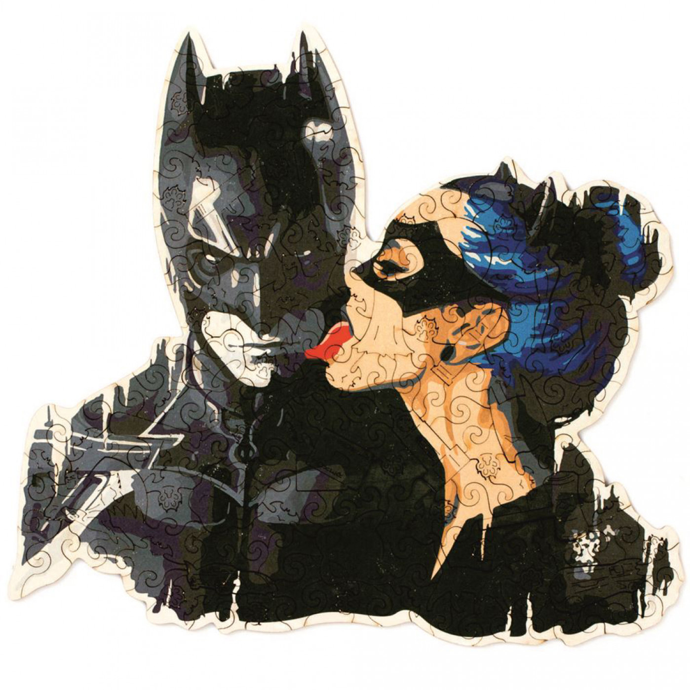 Деревянный пазл Бэтмен (М) 27 х 25 см.