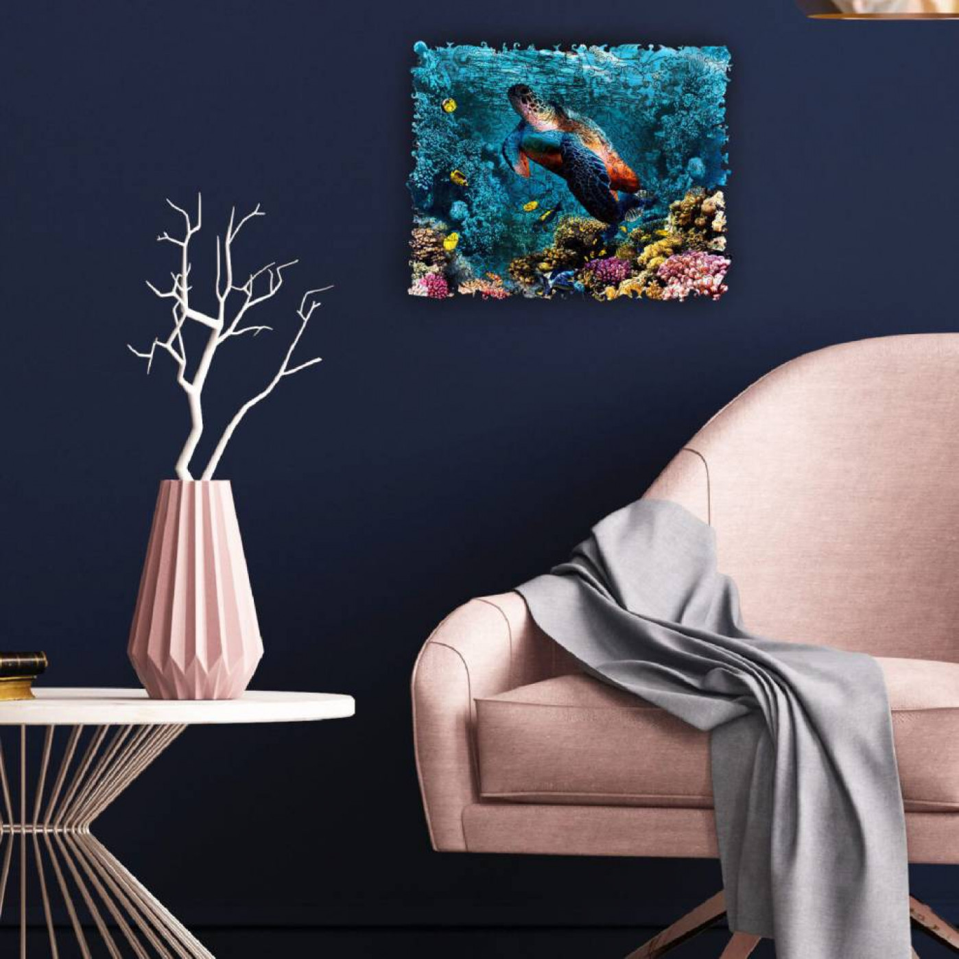 Деревянный пазл Черепаха