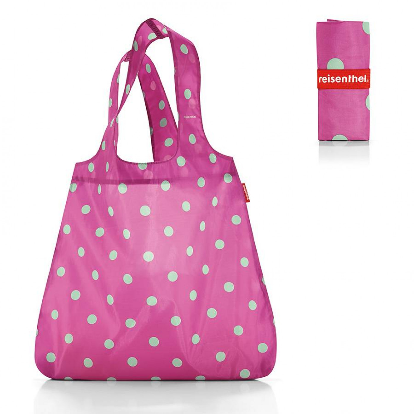Складная сумка-шопер Mini Maxi Magenta Dots