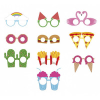 Набор бумажных очков для вечеринки Grazy Glasses-2