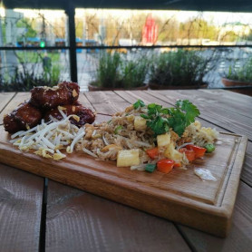 Классическая сервировочная доска из дуба-2