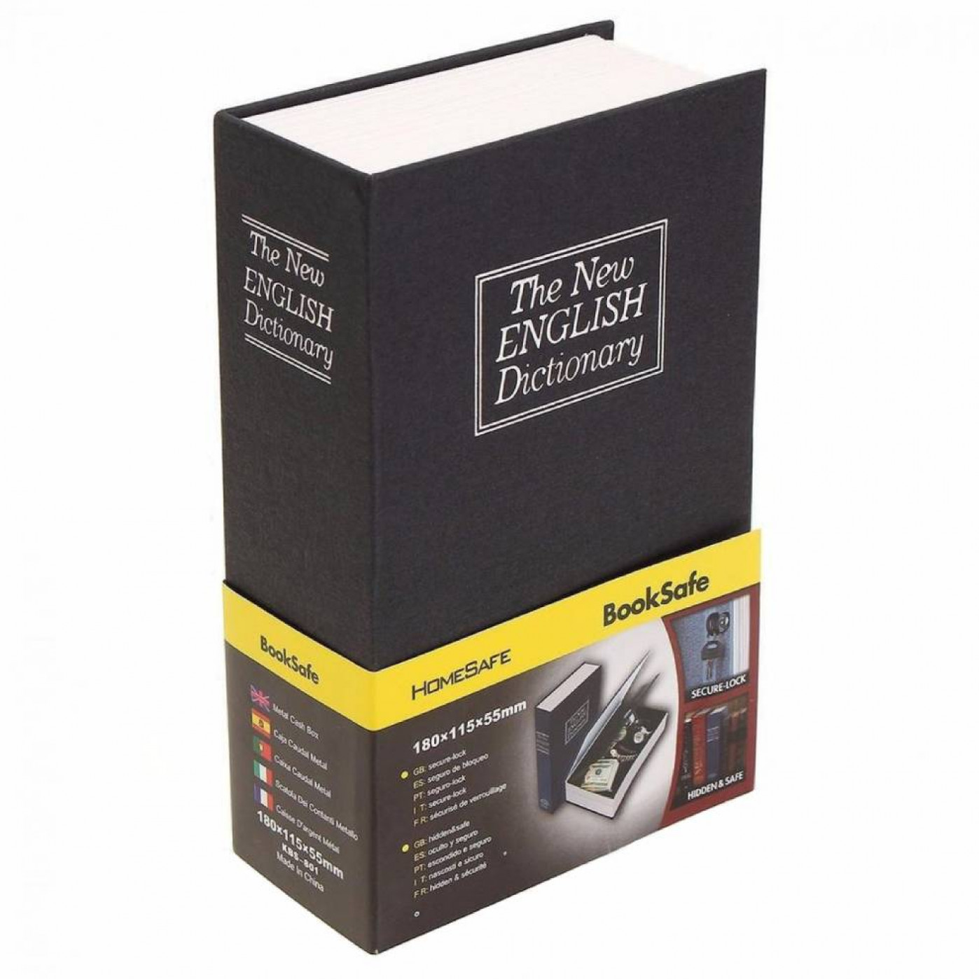 Книга сейф Английский словарь (разные цвета)