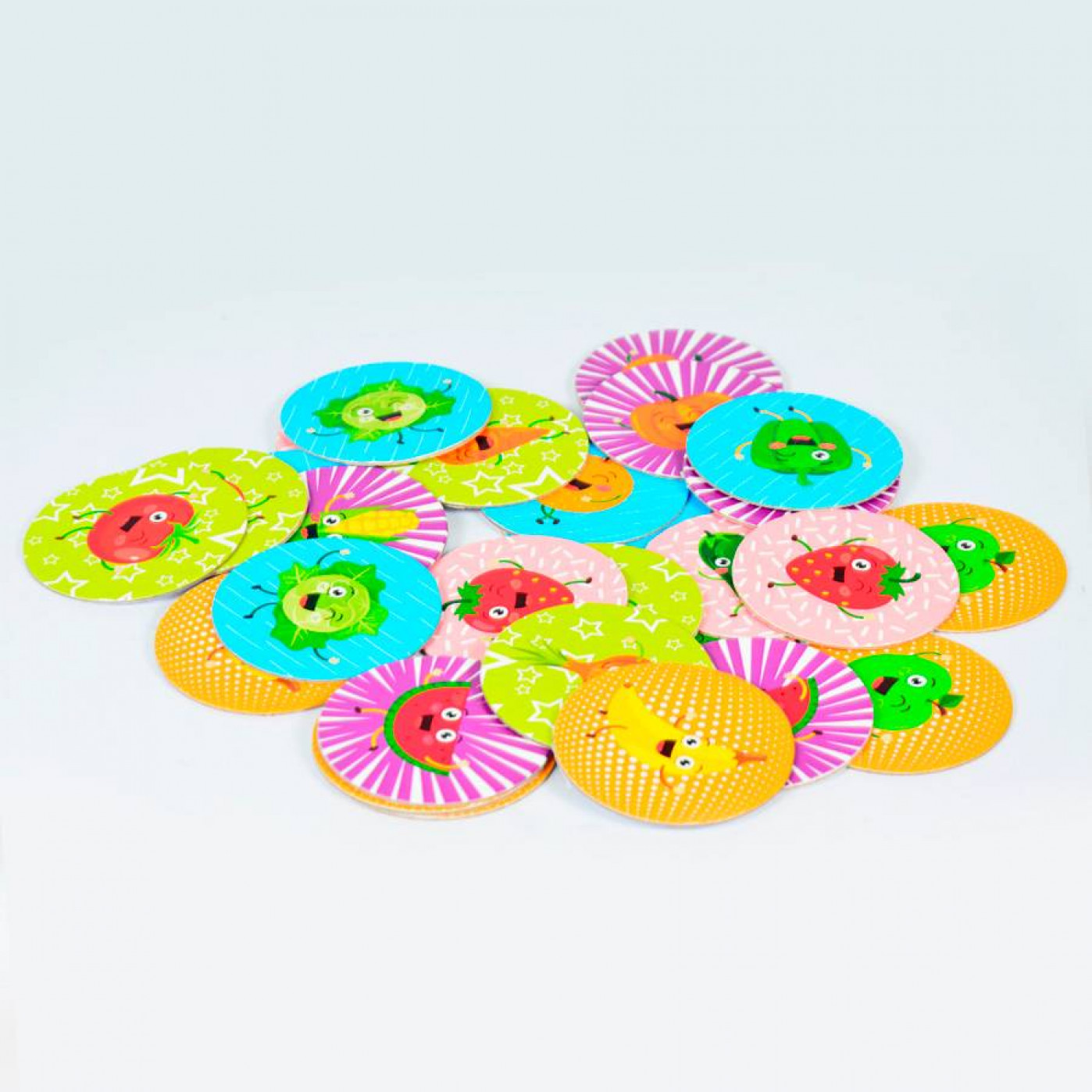 Настольная игра Мемо овощи-фрукты