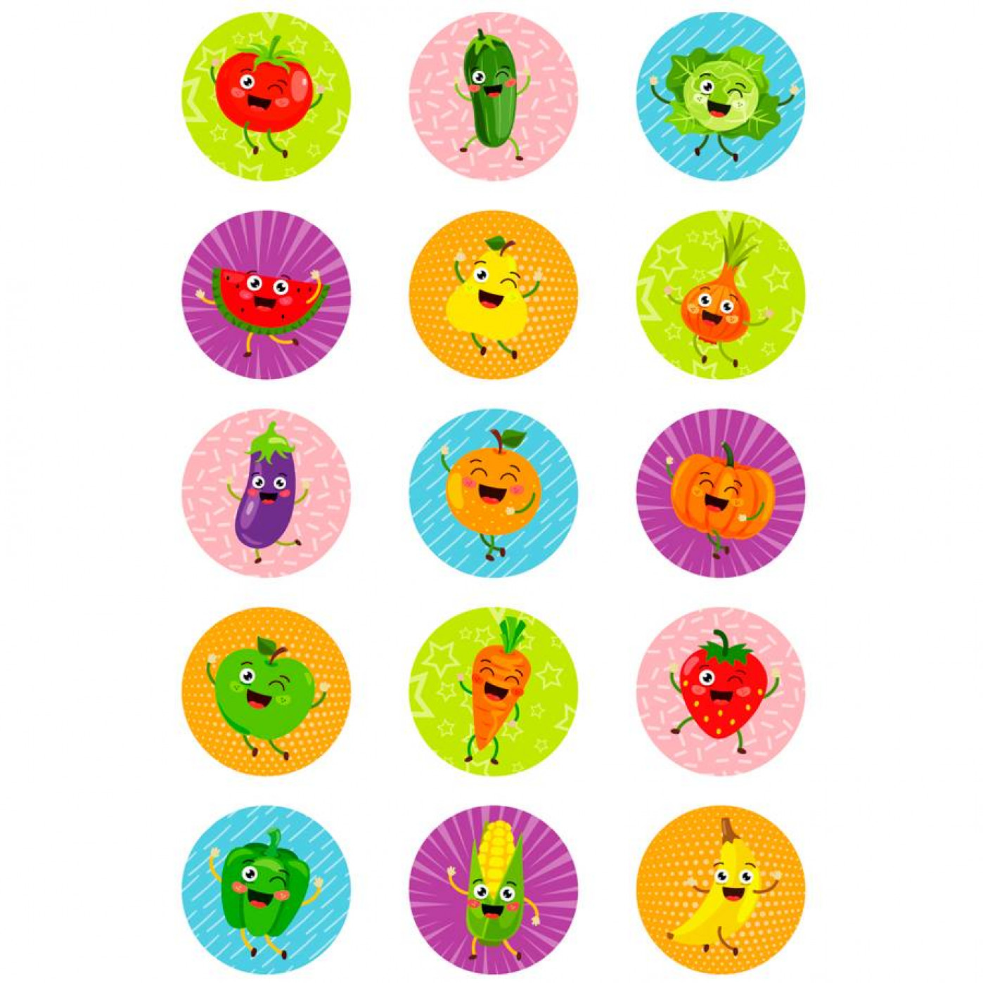 Настольная игра Мемо овощи-фрукты