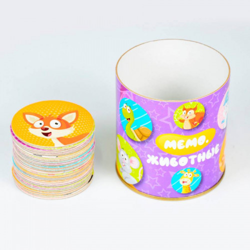 

Настольная игра Мемо животные