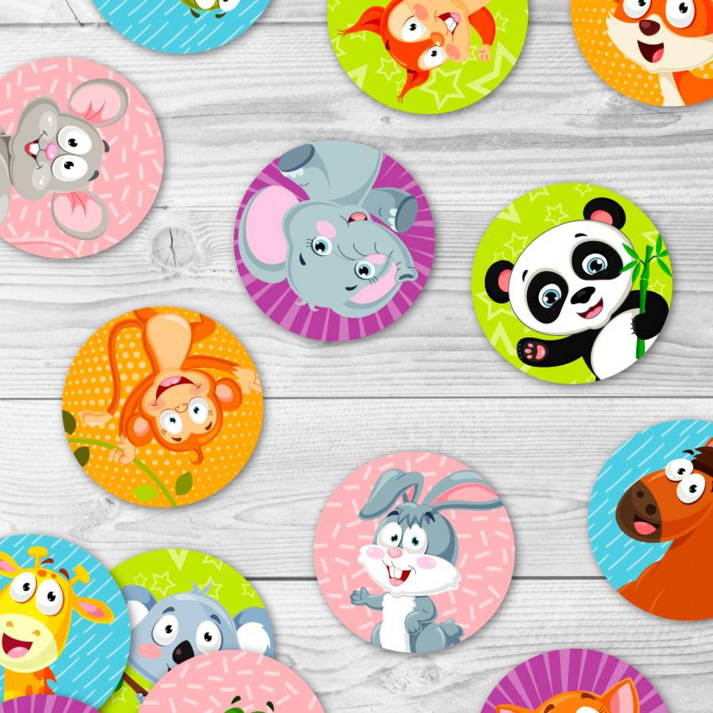 Настольная игра Мемо животные