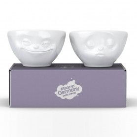 Набор фарфоровых чаш Funny Faces Grinning and Kissing-2 Набор фарфоровых чаш Funny Faces Grinning and Kissing-2